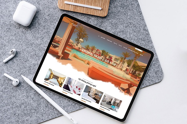 Báo giá thiết kế website khách sạn tại Biss Brand