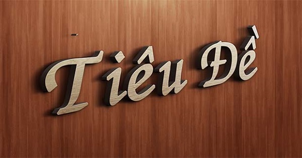 Cách đặt tiêu đề hay