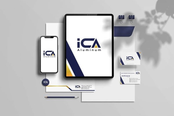 dự án thiết kế logo Công ty cổ phần đầu tư và dịch vụ ICA Việt Nam