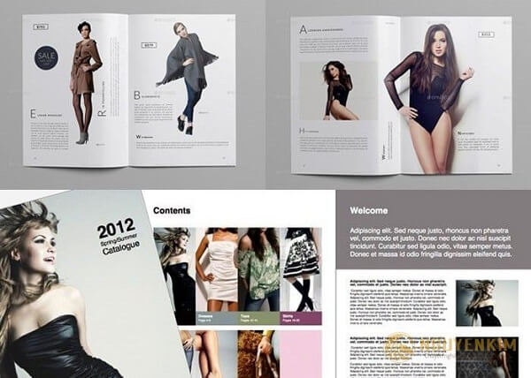 Mẫu catalogue thời trang